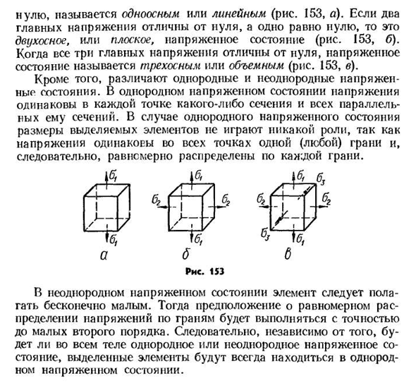 Напряжения в точке. главные площадки и главные напряжения