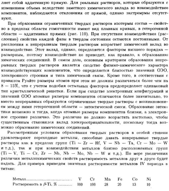 Примитивные типы химического взаимодействия в металлических системах