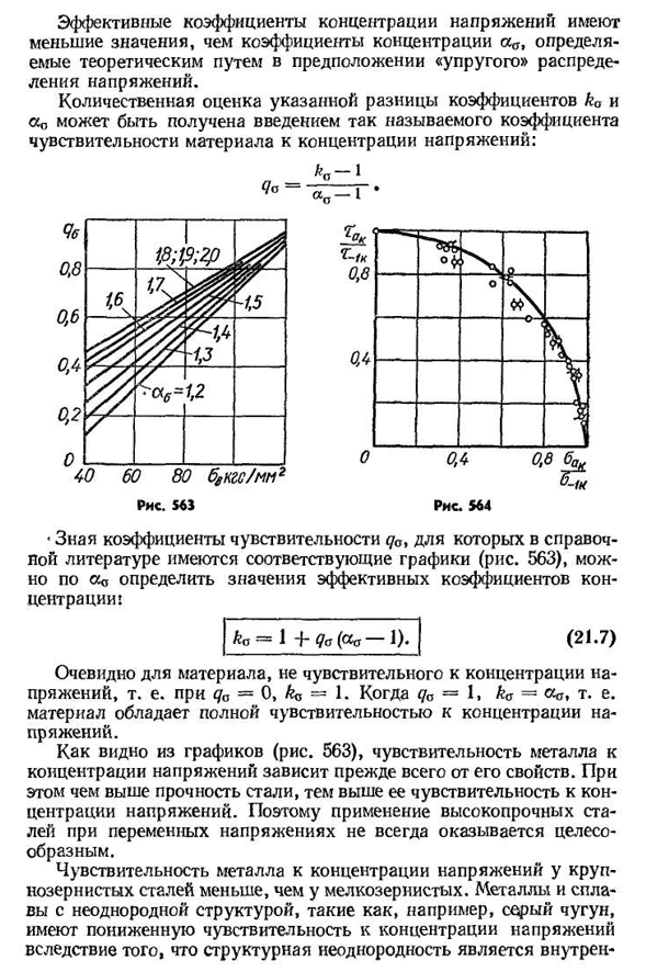 Влияние конструктивно­-технологических факторов на предел выносливости