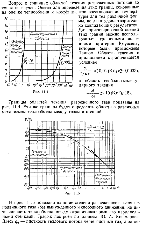 Дополнительное условие подобия разреженных потоков