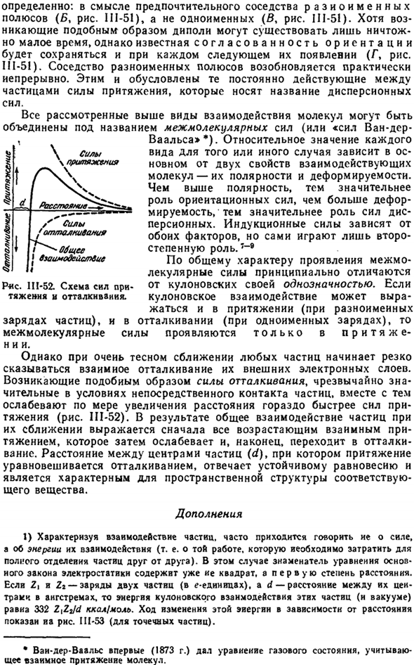 Межмолекулярные силы