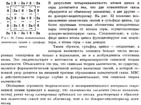 Валентность и МВС