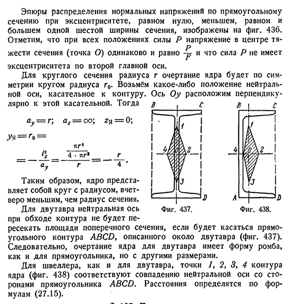 Ядро сечения