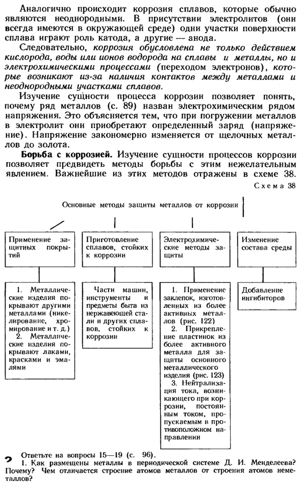 Коррозия металлов и ее предупреждение