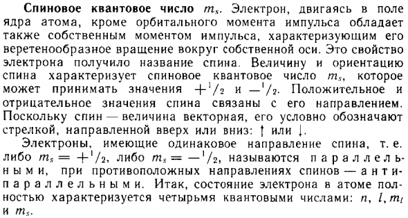 Спиновое квантовое число