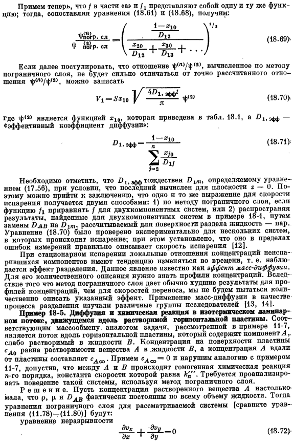 Теория пограничного слоя. Приближенный метод Кармана