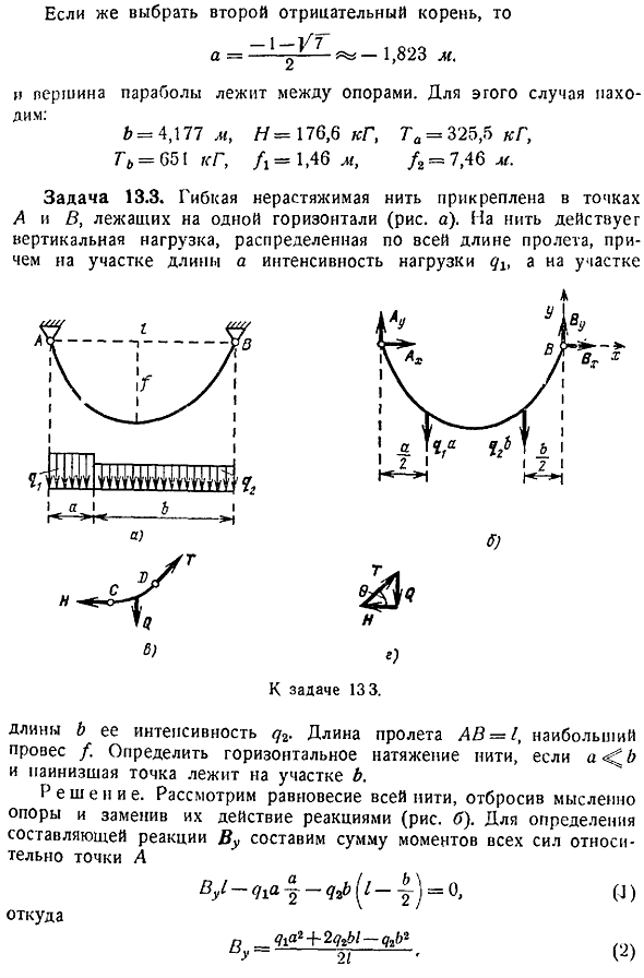 Параболическая нить