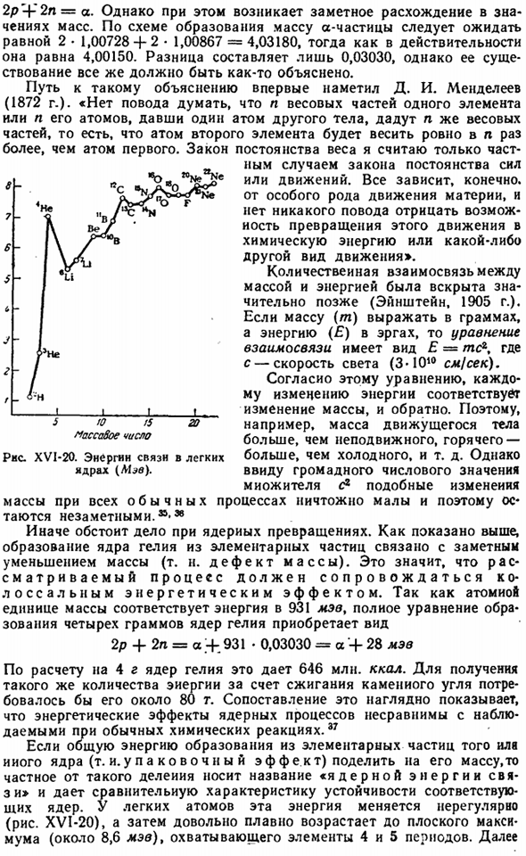 Состав атомных ядер