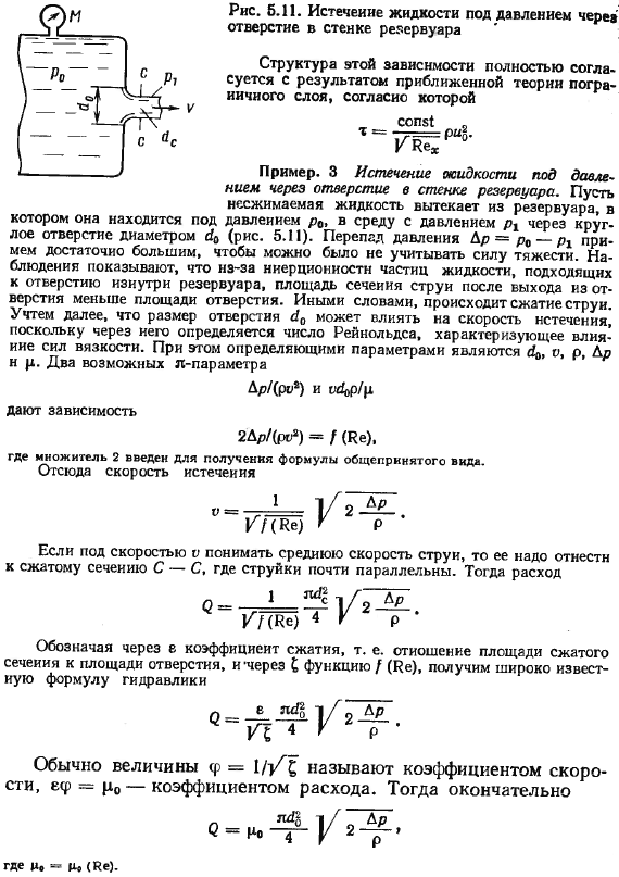 Метод размерностей.