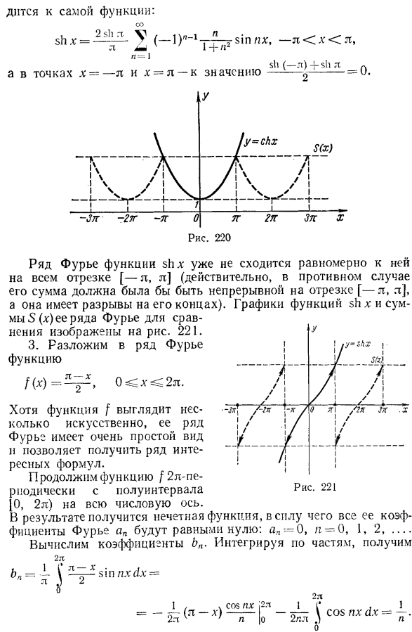 Сходимость рядов Фурье в точке