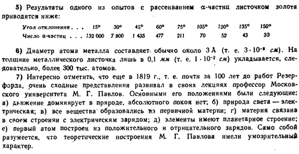 Сложность структуры атома