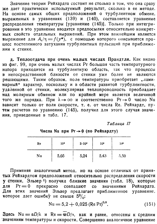 Дальнейшее развитие теории Рейнольдса и Прандтля