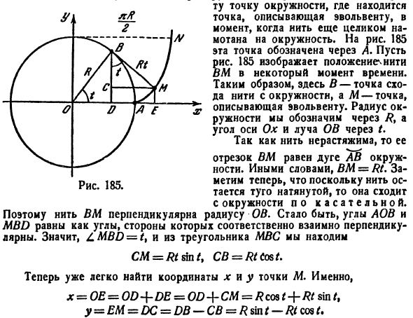 Параметрическое задание кривой