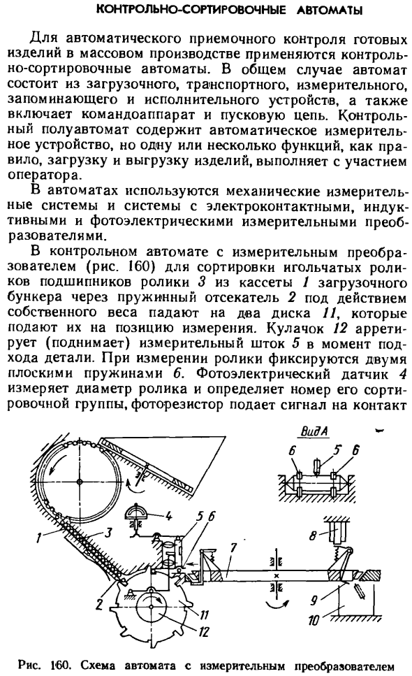 Контрольно-сортировочные автоматы