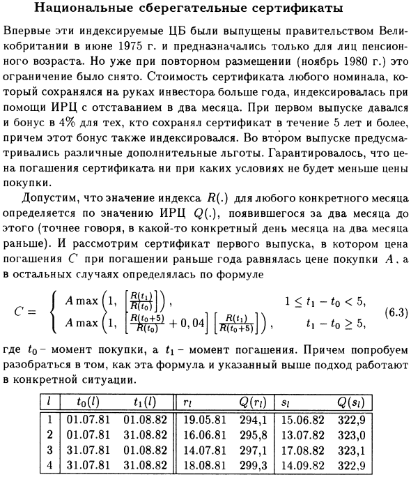 Национальные сберегательные сертификаты