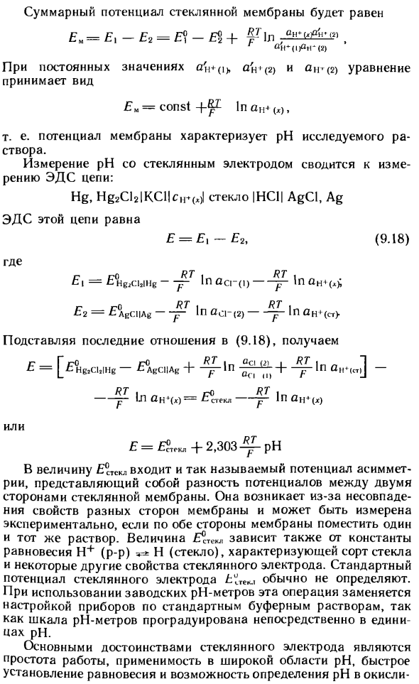 Определение pH