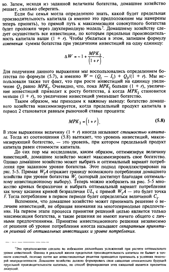 Базовая теория инвестиций