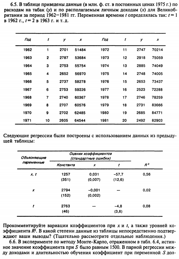 Влияние отсутствия в уравнении переменной, которая должна быть включена