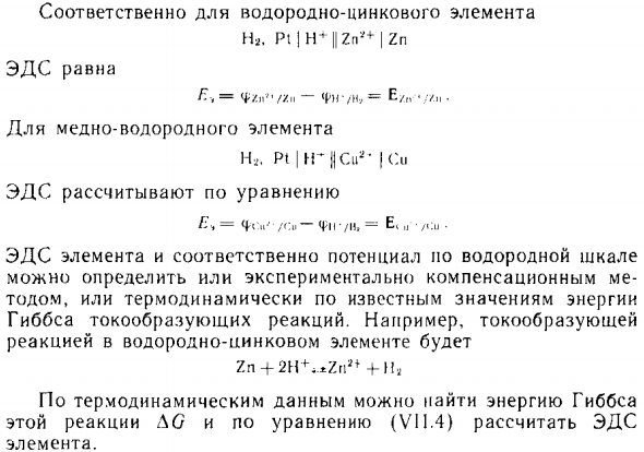 Водородная шкала потенциалов