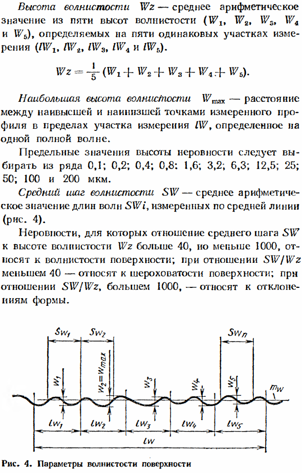 Шероховатость поверхности