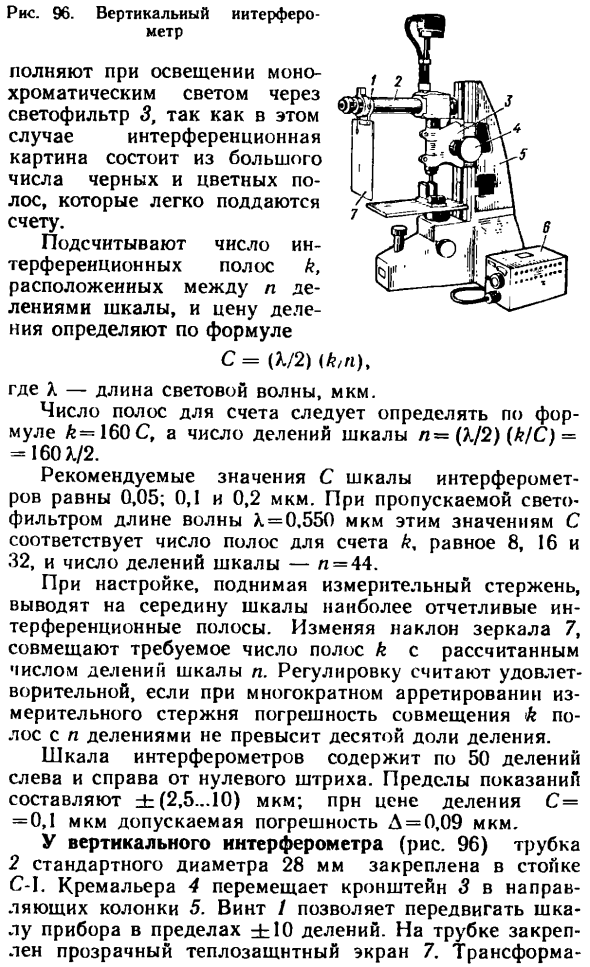 Контактные интерферометры