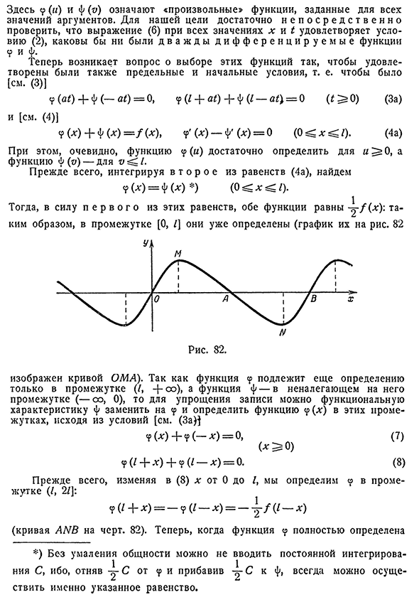 Решение Даламбера и Эйлера.