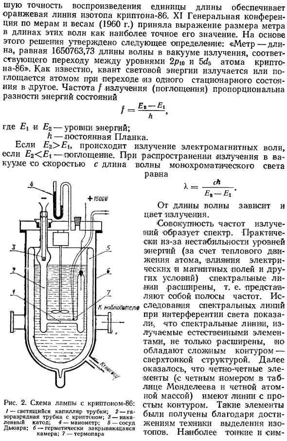 Эталон единицы длины