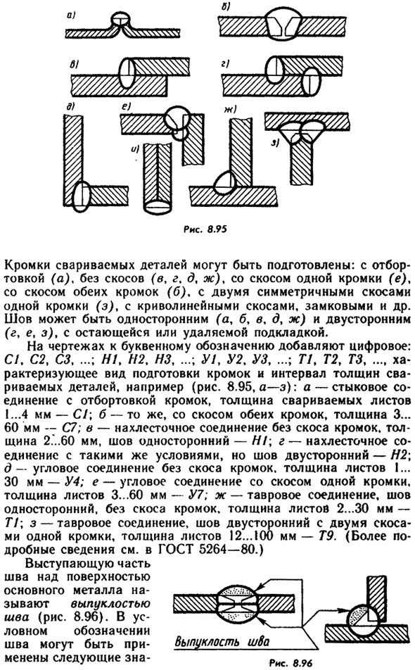 Соединения сварные