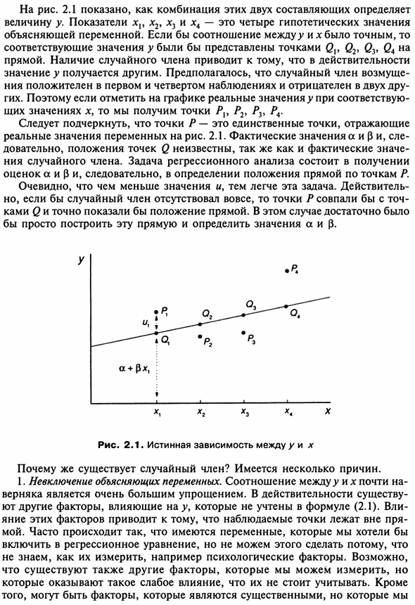 Модель парной линейной регрессии