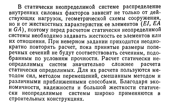 Расчет статически неопределимых рам методом сил. Общие сведения