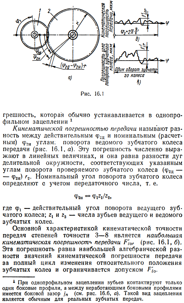 Допуски цилиндрических зубчатых колес и передач