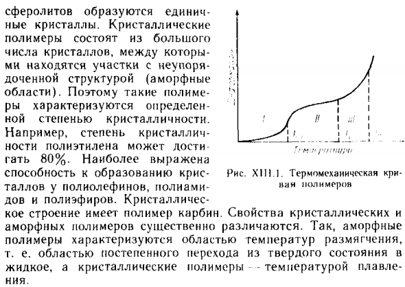 Кристаллическое состояние полимеров