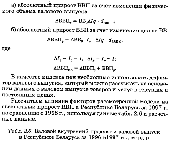 Изучение динамики валовой добавленной стоимости и валового внутреннего продукта