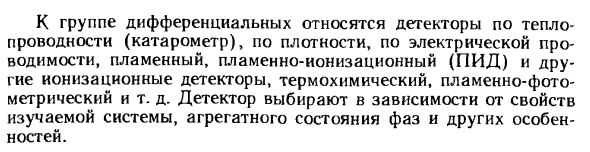 Основные узлы приборов для хроматографического анализа