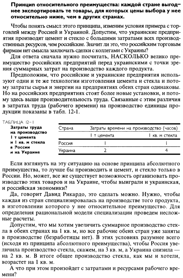 Причины возникновения международной торговли