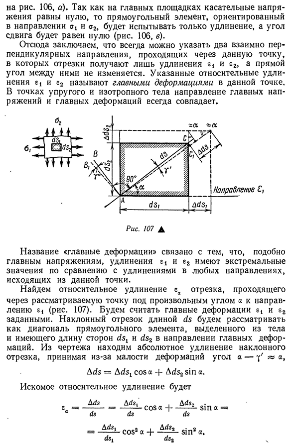 Деформированное состояние в точке