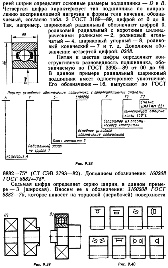 Подшипники качения