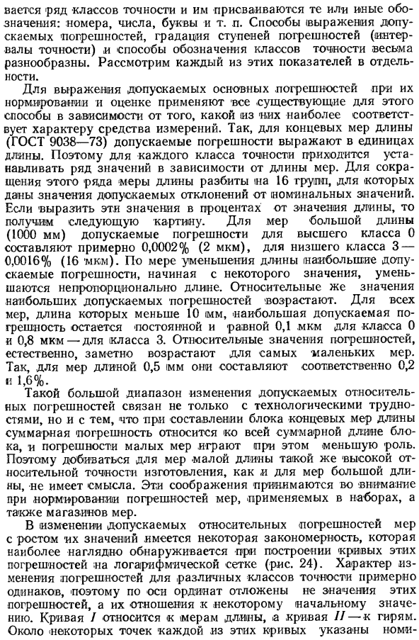 Классификация по точности