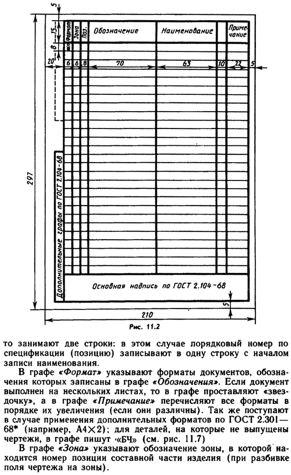 Спецификация