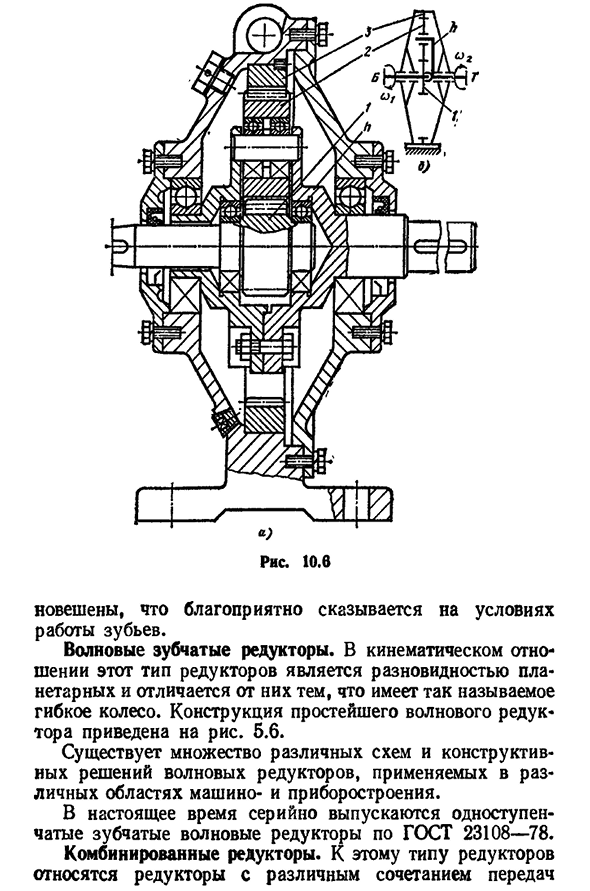 Планетарные, волновые и комбинированные редукторы