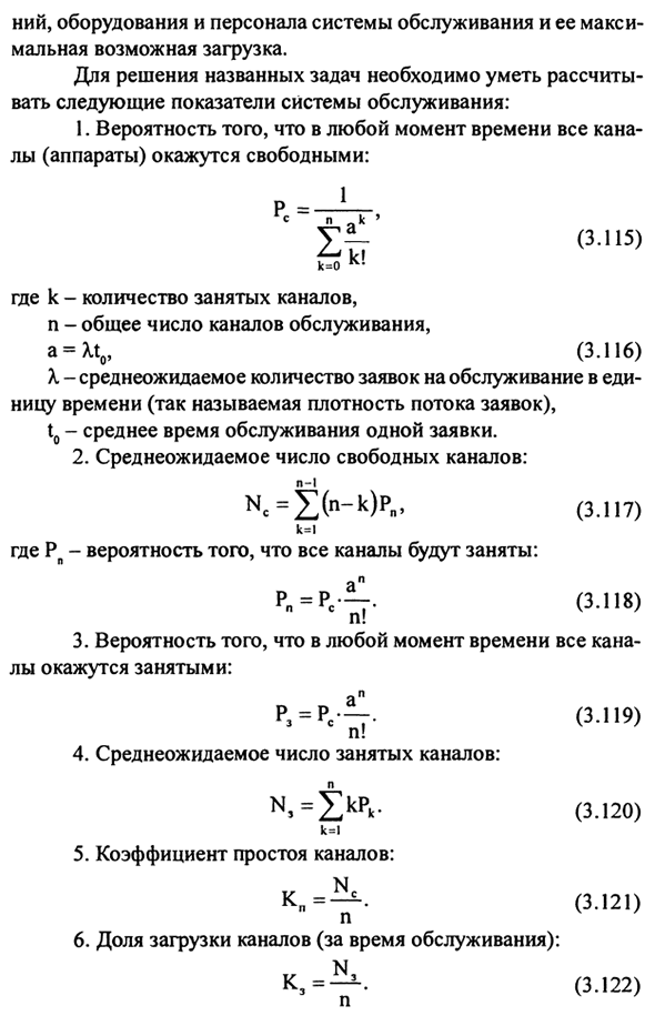 Теория массового обслуживания (теория очередей). Метод Монте-Карло