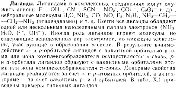 Лиганды