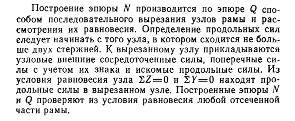 Построение окончательных эпюр M, Q и N и их проверка