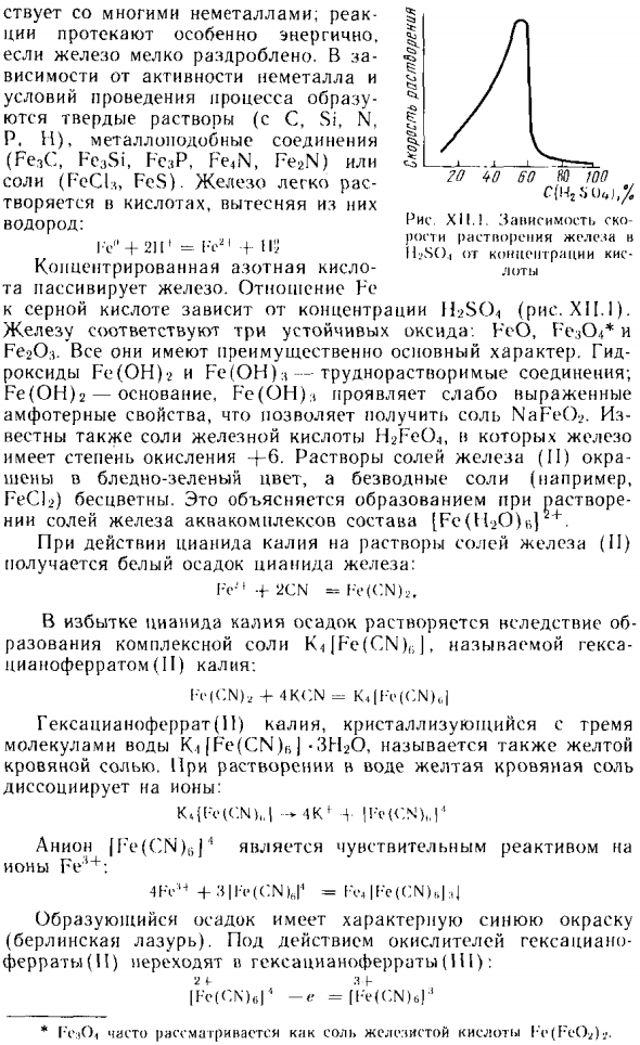 Семейство железа