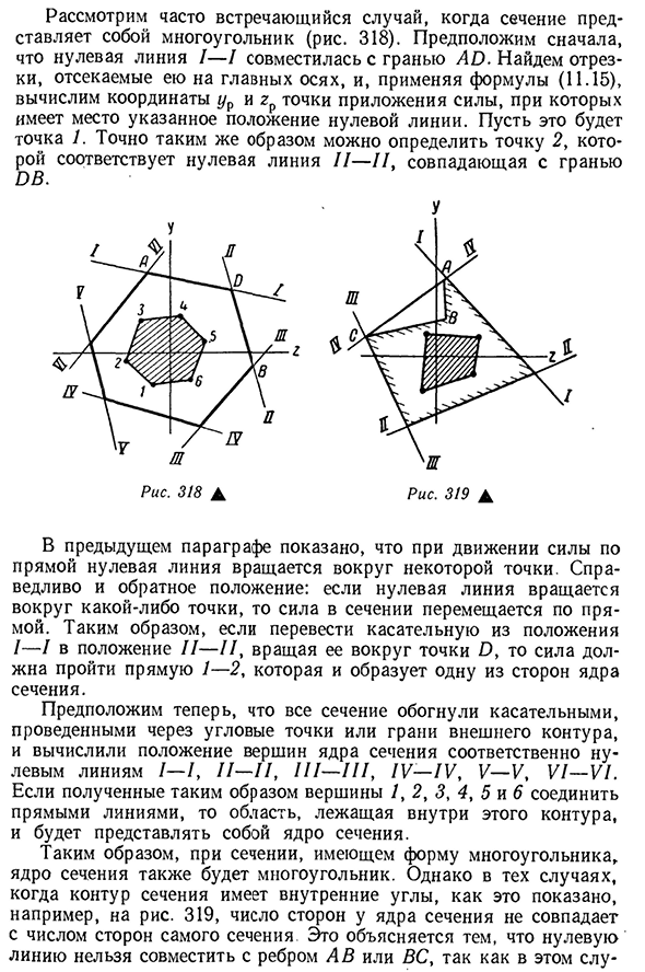 Ядро сечения