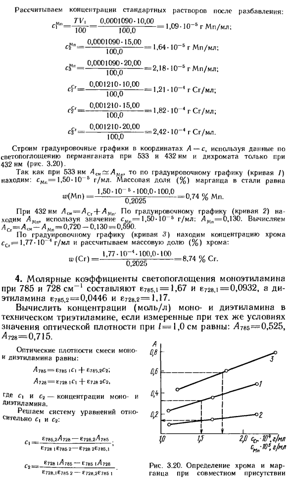 Задачи по методу абсорбционной спектроскопии