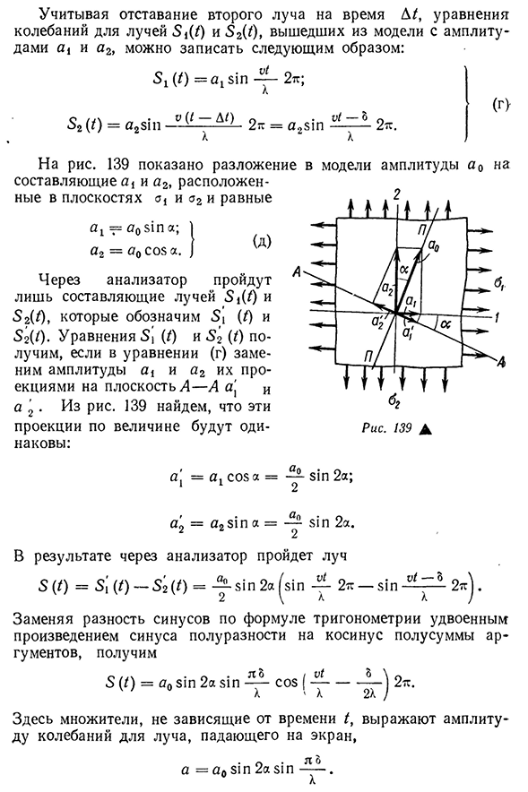 Поляризационно-оптический метод исследования напряжений