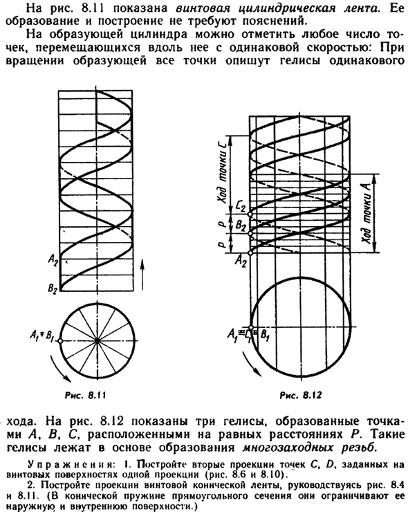 Винтовые поверхности