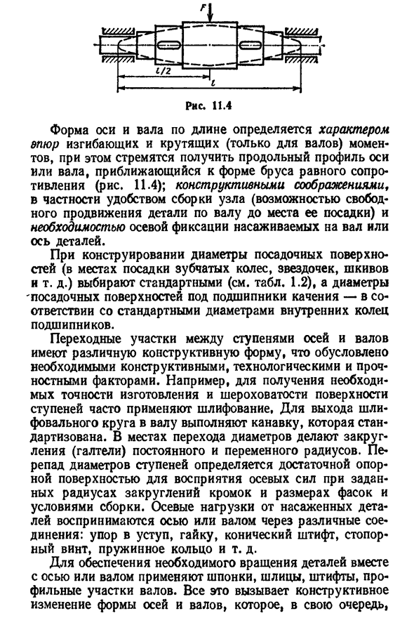 Оси и валы. расчеты на прочность и жесткость