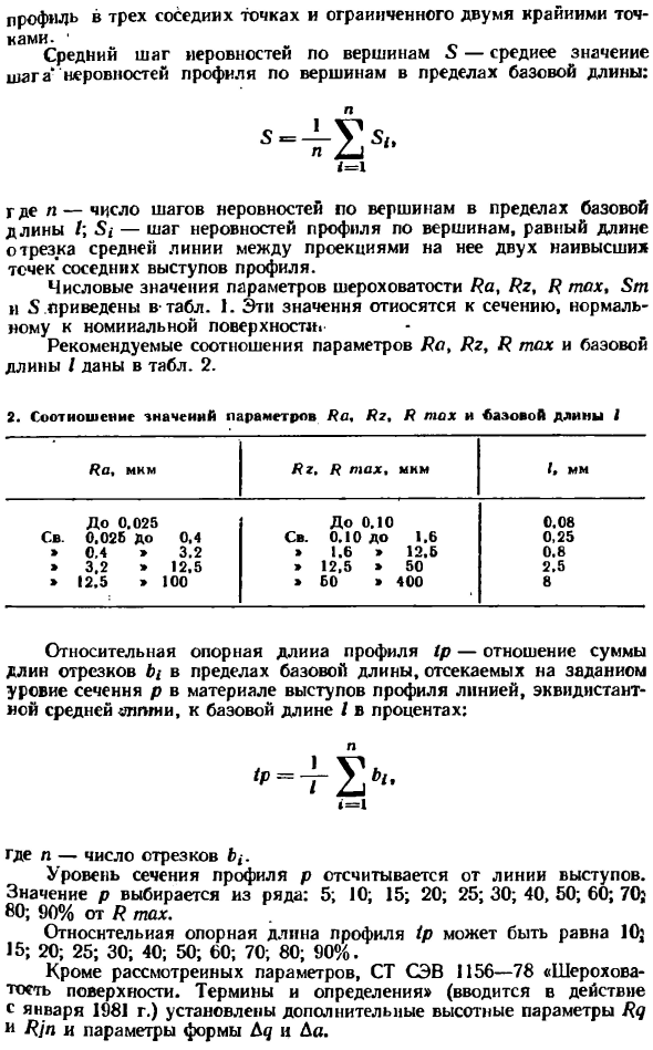 Шероховатость поверхности